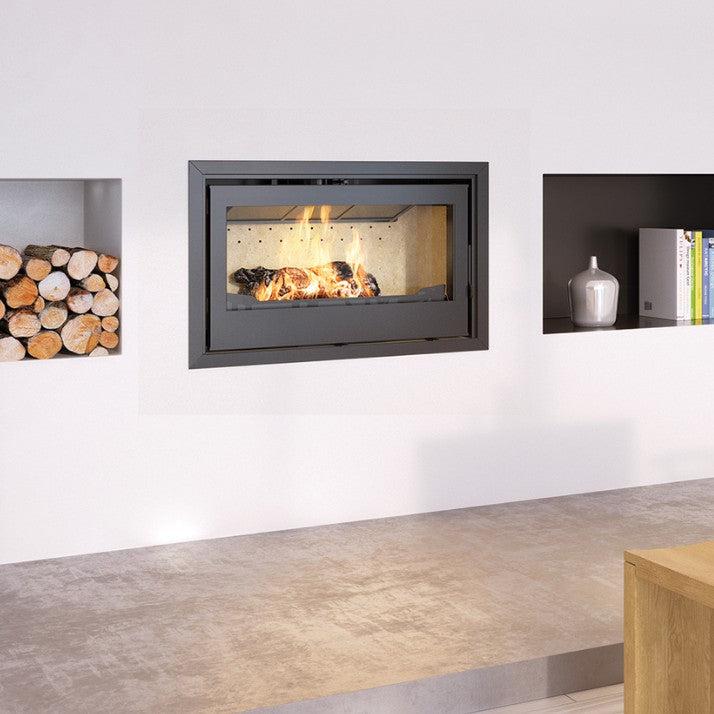 Axis I1000 Panoramic Single Sided Zero Clearance Inbuilt Wood Fireplac