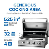 Napoleon Built-In 500 Series 32-inch BBQ (Natural Gas)