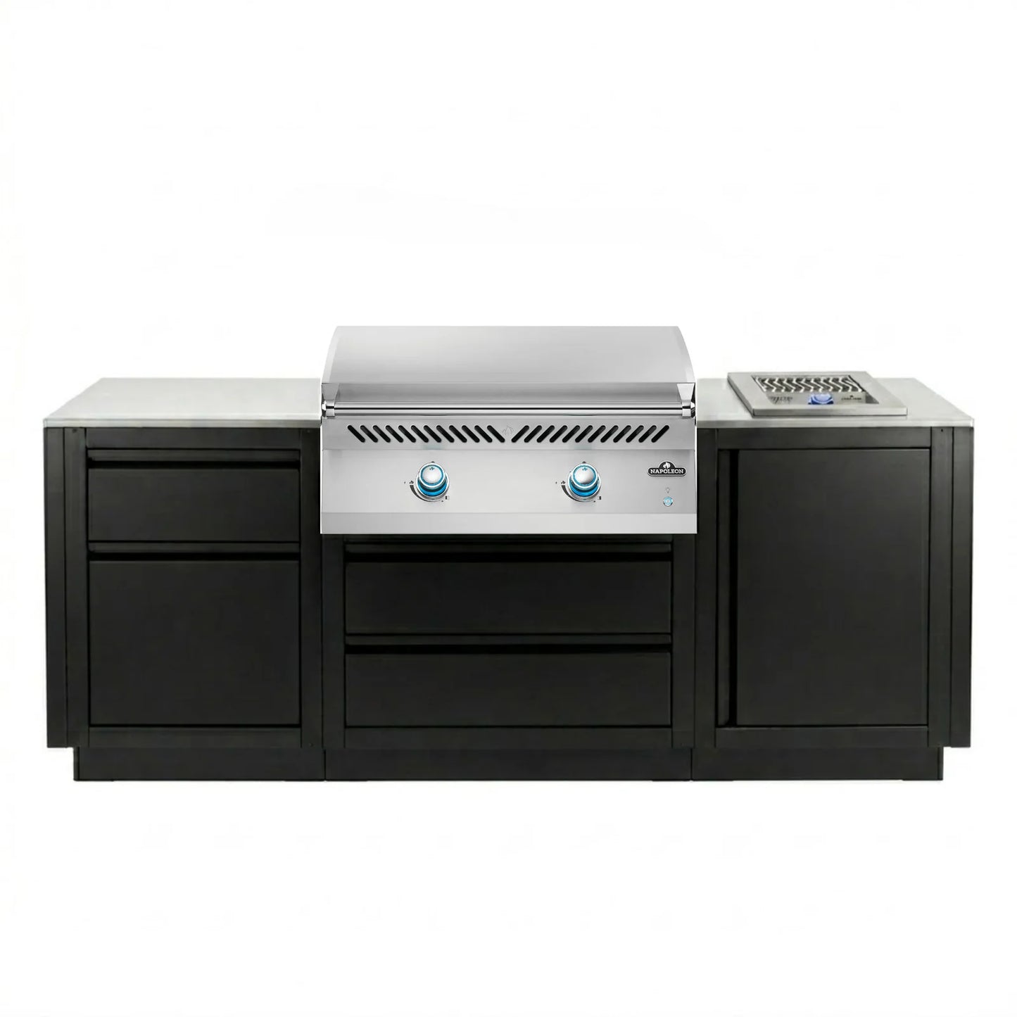 Napoleon Outdoor Kitchen Built-in 700 BBQ 32" FTP with 10" IRP, Matte Black, LPG