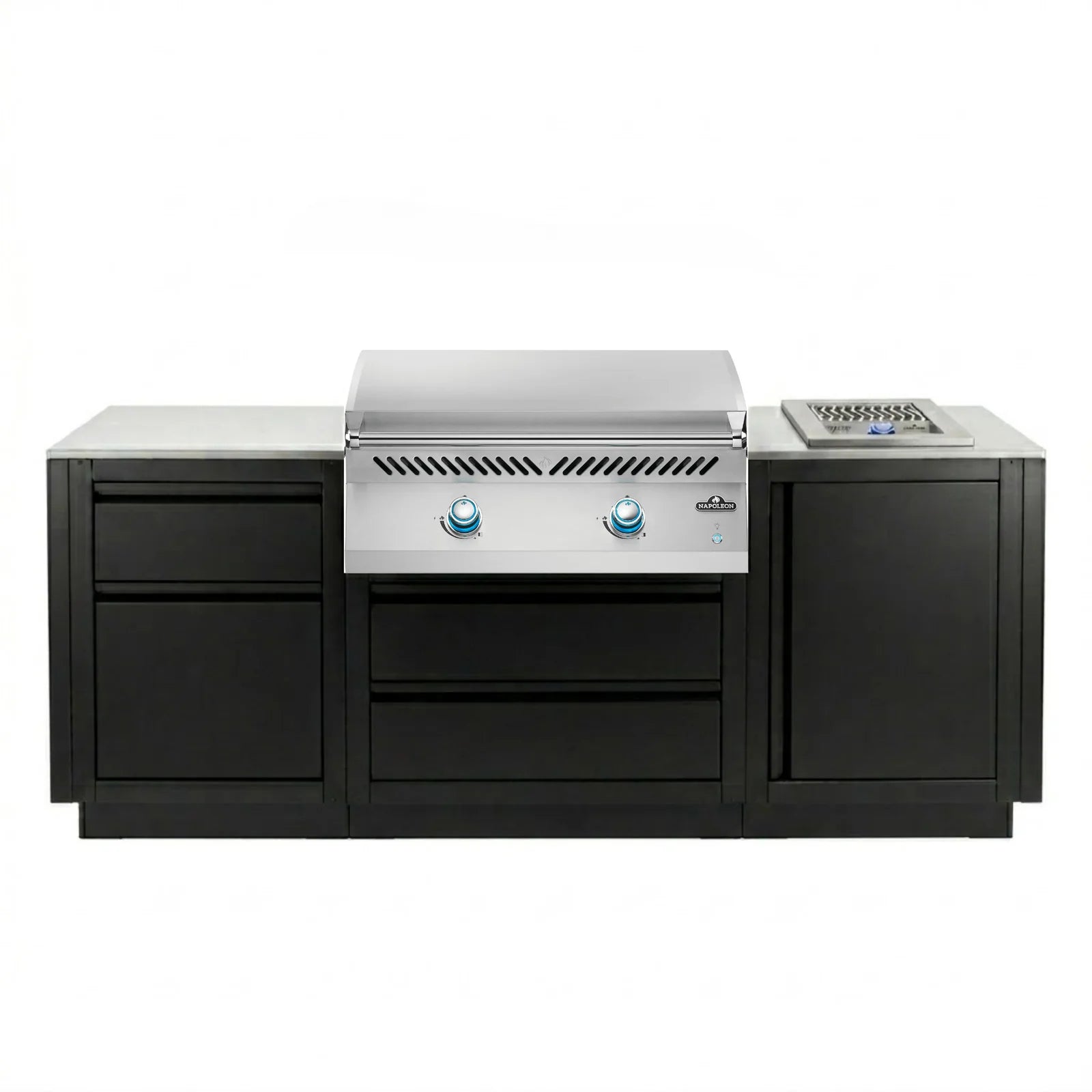 Napoleon Outdoor Kitchen Built-in 700 BBQ 32" FTP with 10" IRP, Matte Black, LPG