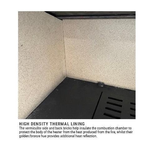 BOSQ Aere 70SL Freestanding Wood Fireplace