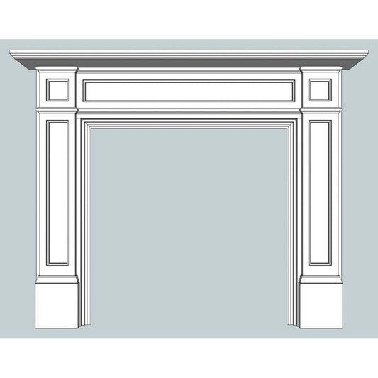 Belmore Mdf Mantle