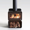 Load image into Gallery viewer, Blaze B100 Wood Fireplace with Wood Stacker