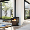 Blaze B500 Wood Fireplace with Remote