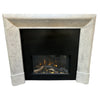 Bouvet Italian Carrara Marble Mantel