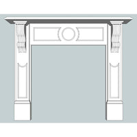 Canterbury Mdf Mantle