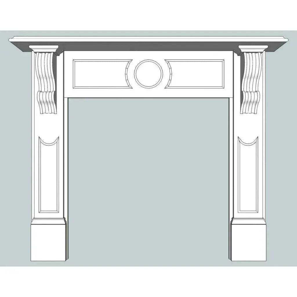 Canterbury Mdf Mantle