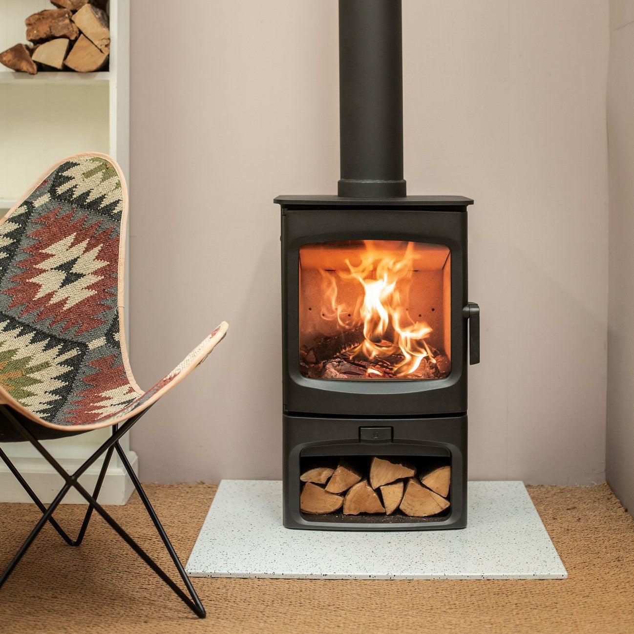 Charnwood Aire 7 Store Stand Freestanding Wood Fireplace