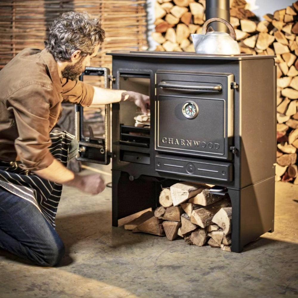 Charnwood Haven Store Stand Wood Stove Oven