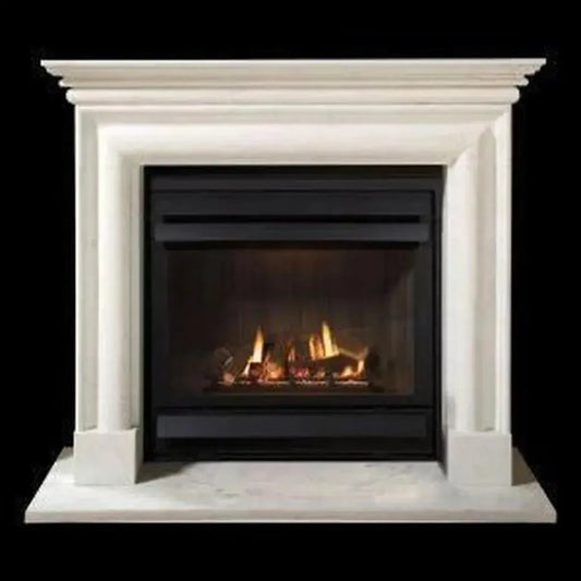 Chloe Marble Mantle White