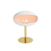 Cocoon Pedestal Standing Ethanol Fireplace - Matt White