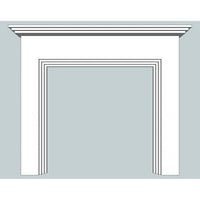 Cranbourne Mdf Mantle