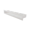 Darco V Open Vent 45cm x 10cm - White