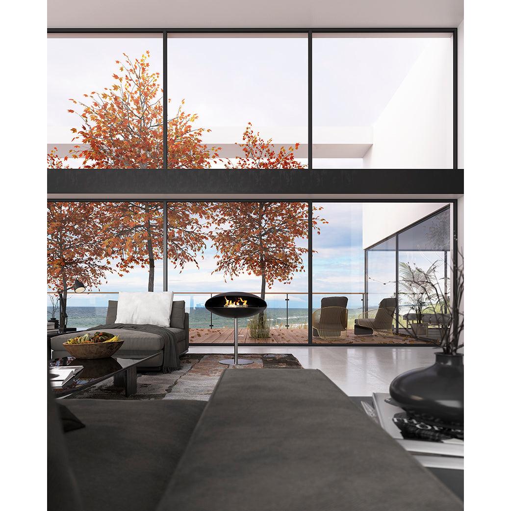 Decoflame Espoo Net Zero Freestanding Automatic Ethanol Fireplace