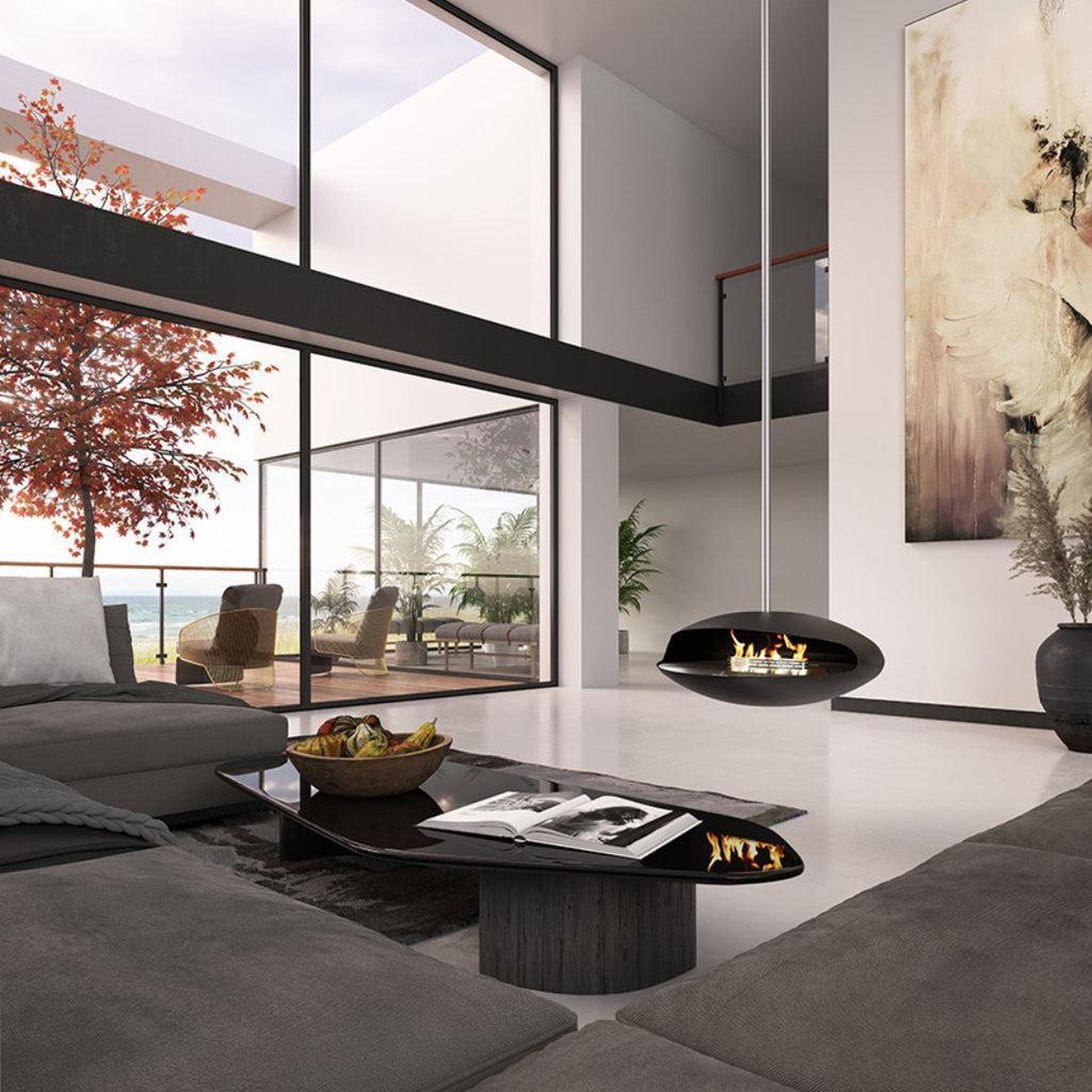 Decoflame Espoo Net Zero Suspended Automatic Ethanol Fireplace