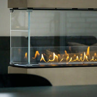 Decoflame Montreal Bay Ethanol Fireplace with Net Zero Burner