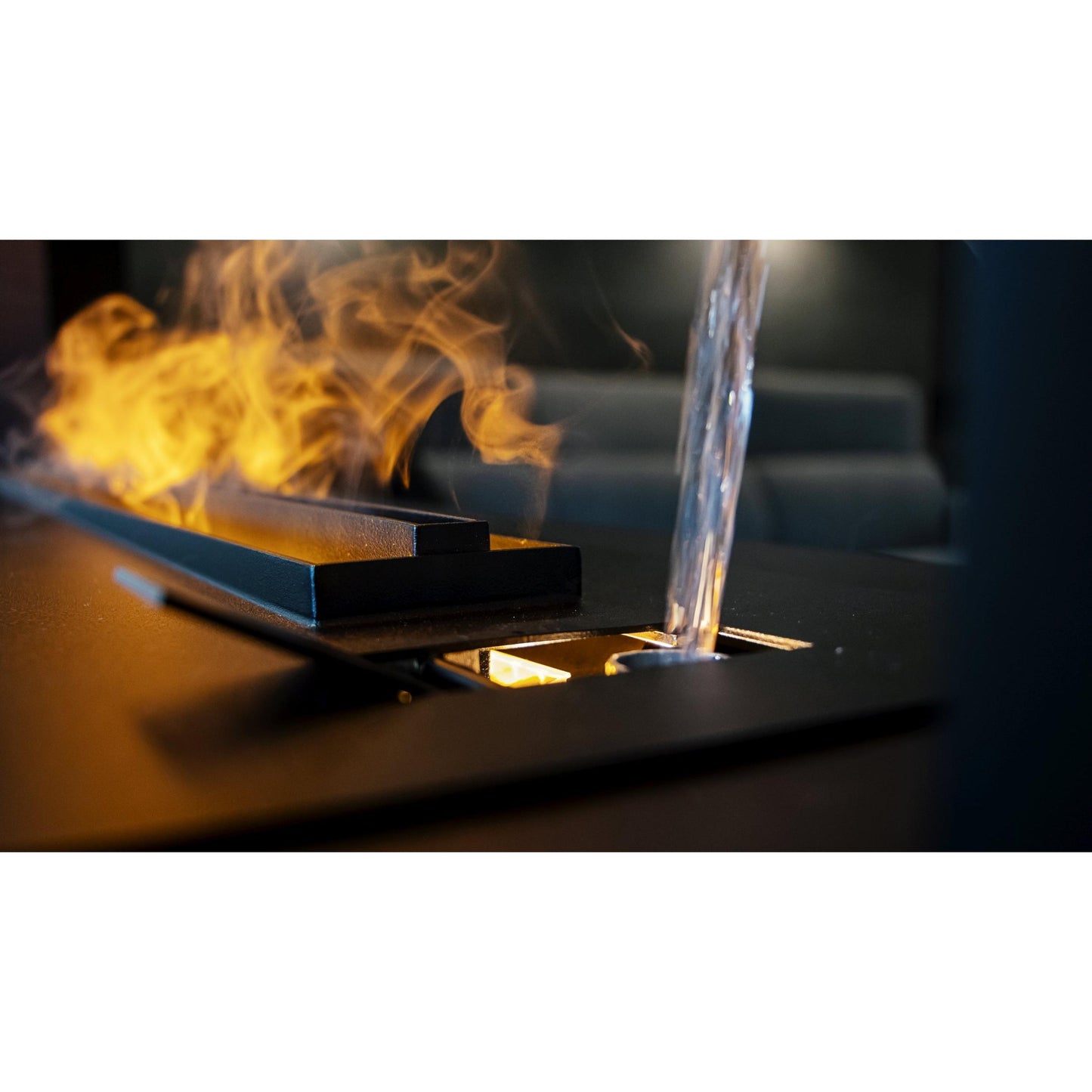 Decoflame Net Zero Hybrid Mist Water Vapour Electric Fireplace