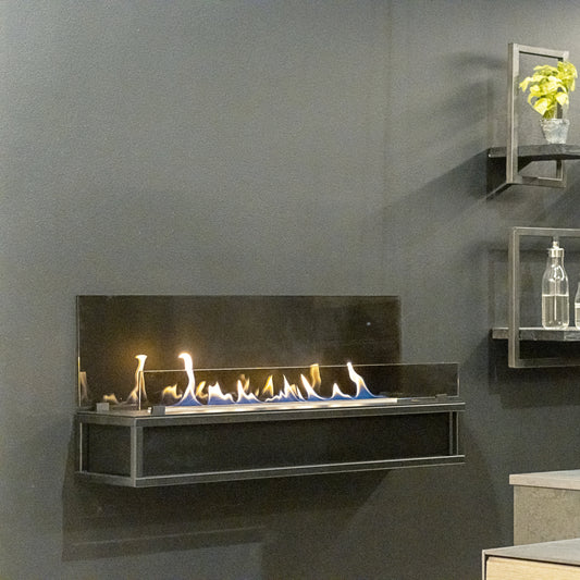 Decoflame Net Zero Torino F6 Automatic Wall Mounted Ethanol Fireplace
