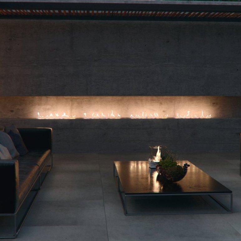 Decoflame Outdoor Net Zero Manual 980mm Built-in Ethanol Fireplace