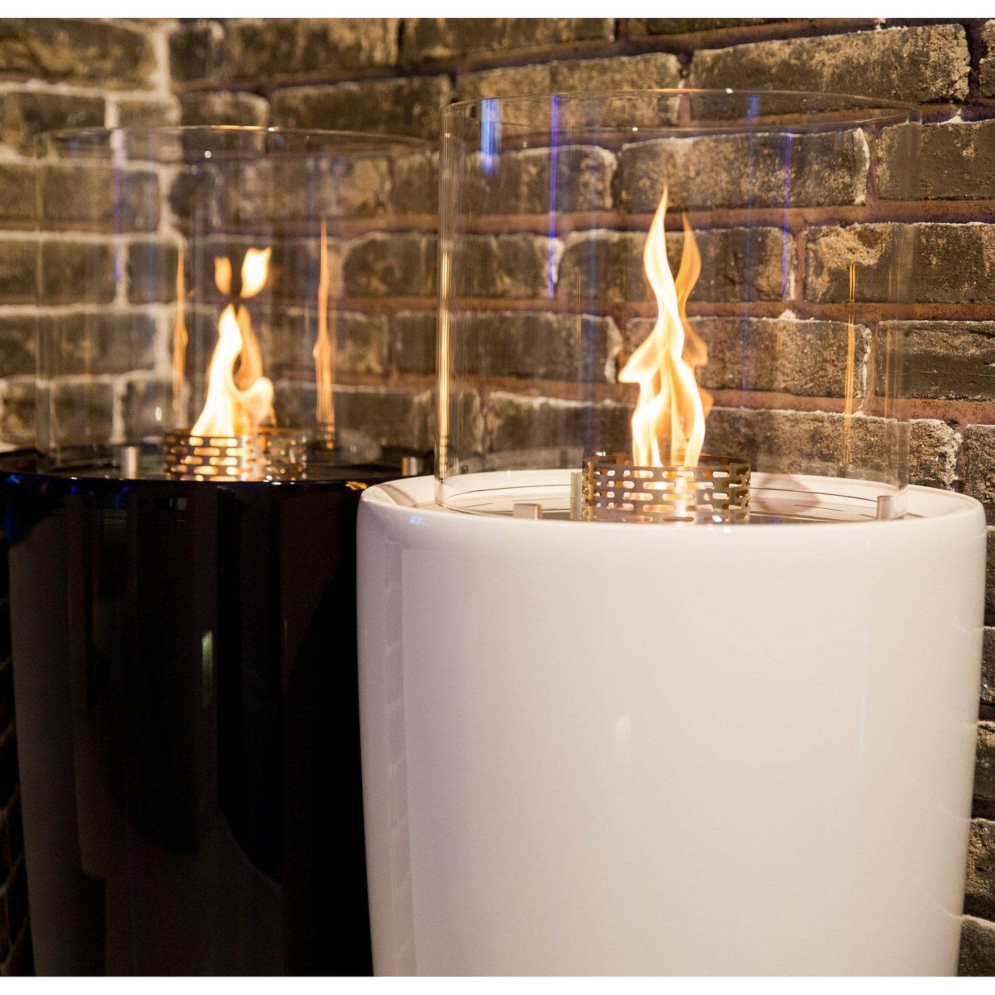 Decoflame Outdoor Net Zero Manual Nice Round Freestanding Ethanol Fireplace