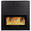 Load image into Gallery viewer, Domina Low Lift Up Door Wood Fireplace