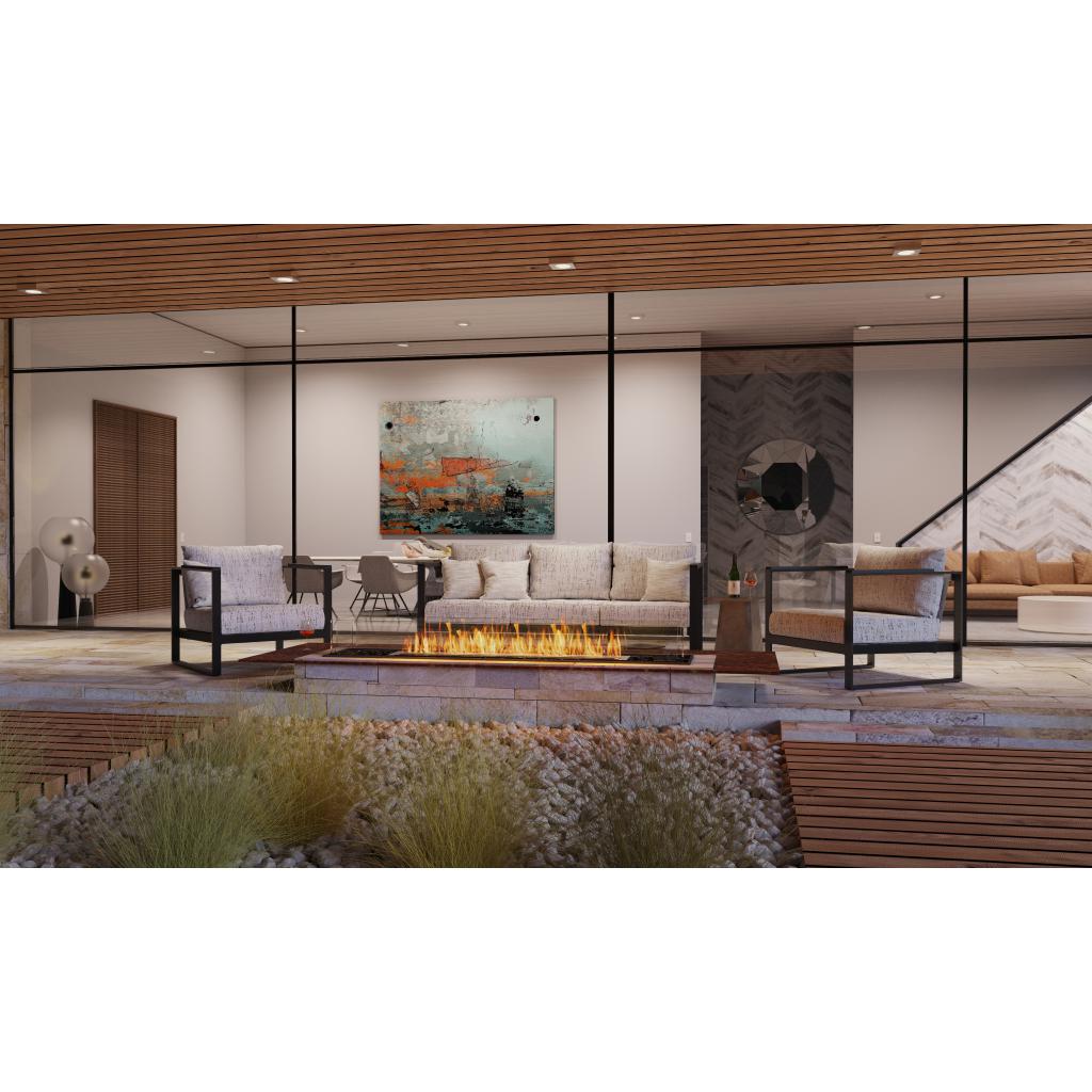 Ecosmart Flex Bench Ethanol Fireplace