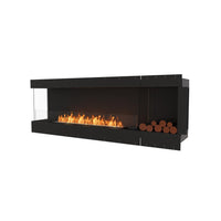 Ecosmart Flex Left Corner Ethanol Fireplace