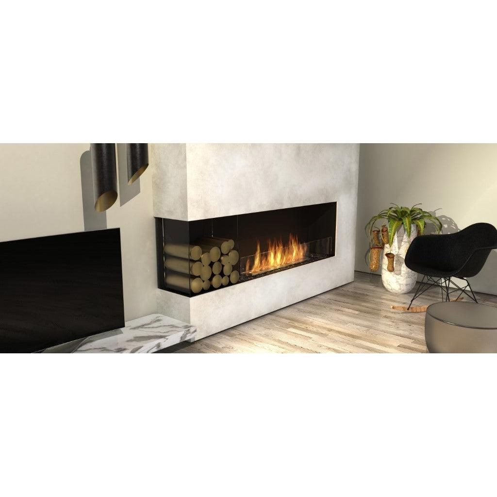 Ecosmart Flex Left Corner Ethanol Fireplace