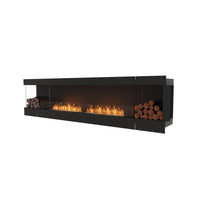 Ecosmart Flex Left Corner Ethanol Fireplace