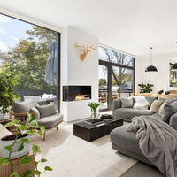 Ecosmart Flex Left Corner Ethanol Fireplace