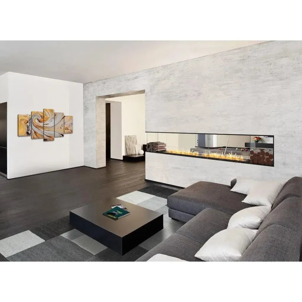 Ecosmart Flex Peninsula Ethanol Fireplace