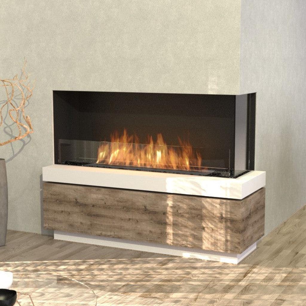 Ecosmart Flex Right Corner Ethanol Fireplace