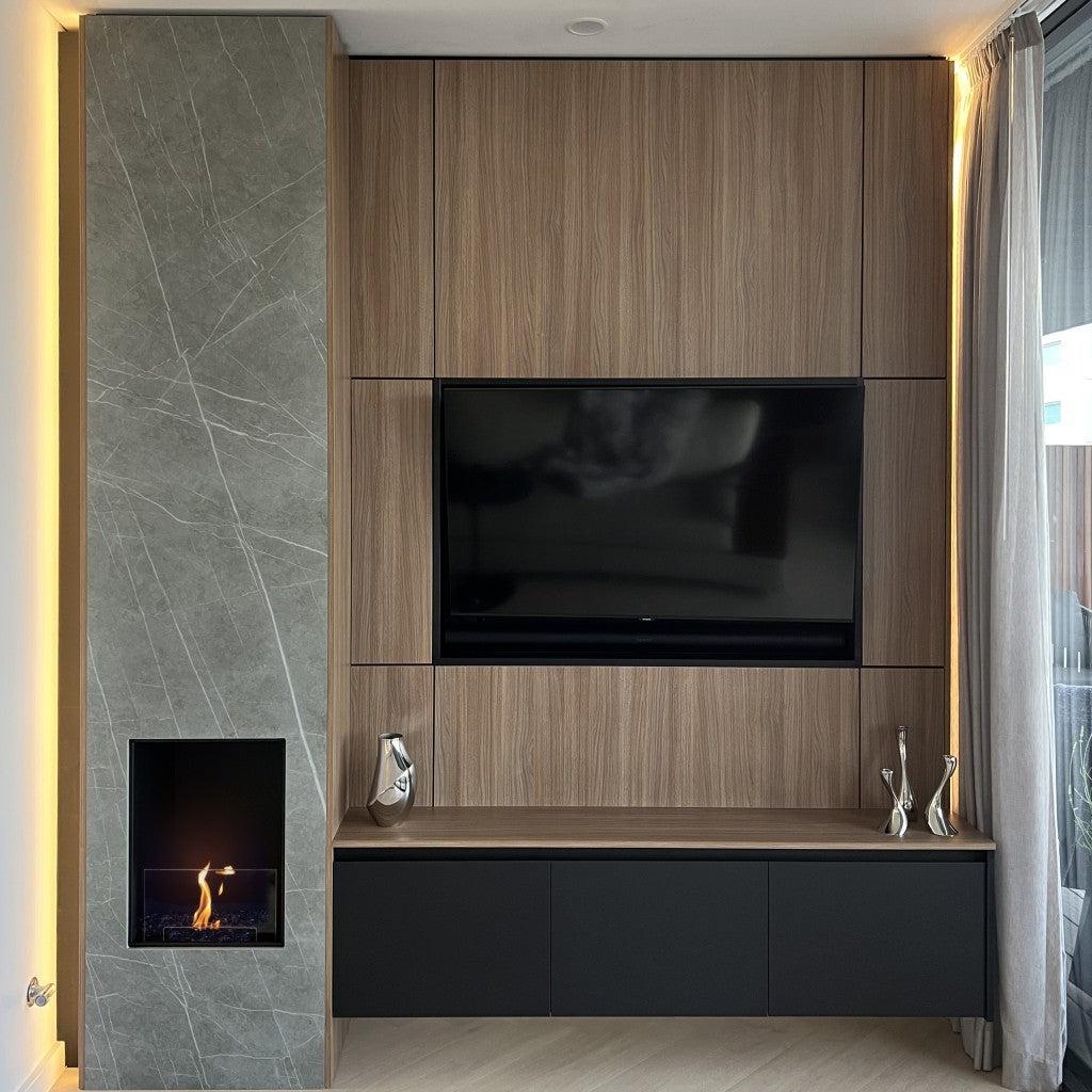 Ecosmart Flex Single Sided Ethanol Fireplace