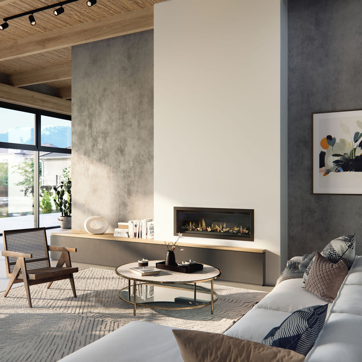 Real Flame Element 1200 MK2 Gas Fireplace