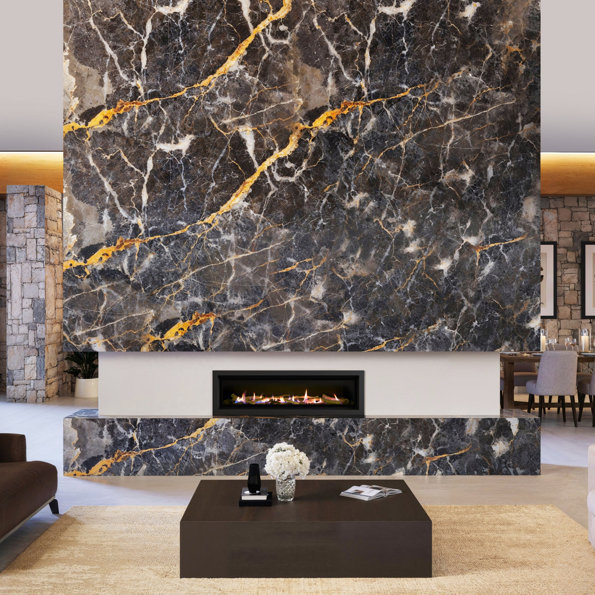 Real Flame Element 1500 MK2 Gas Fireplace