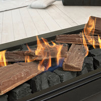 Real Flame Element 1200 Double Sided Gas Fireplace