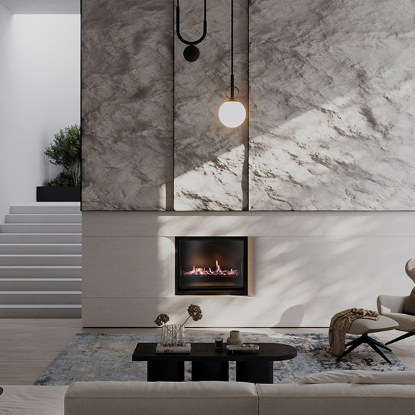 Real Flame Element 900 Portrait Gas Fireplace