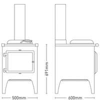 Esse Warmheart S Wood Cooker