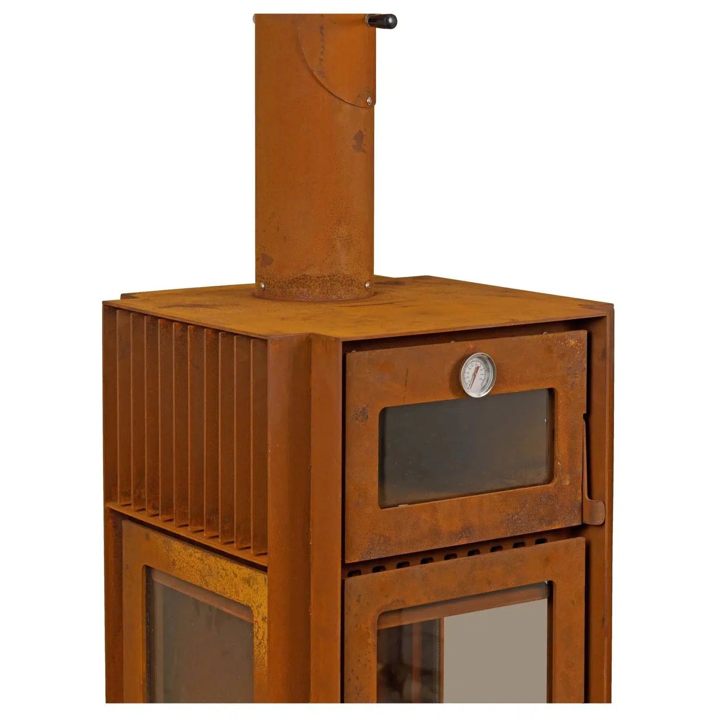 Ferro Corten Steel Wood Burning Rusty Pizza Oven