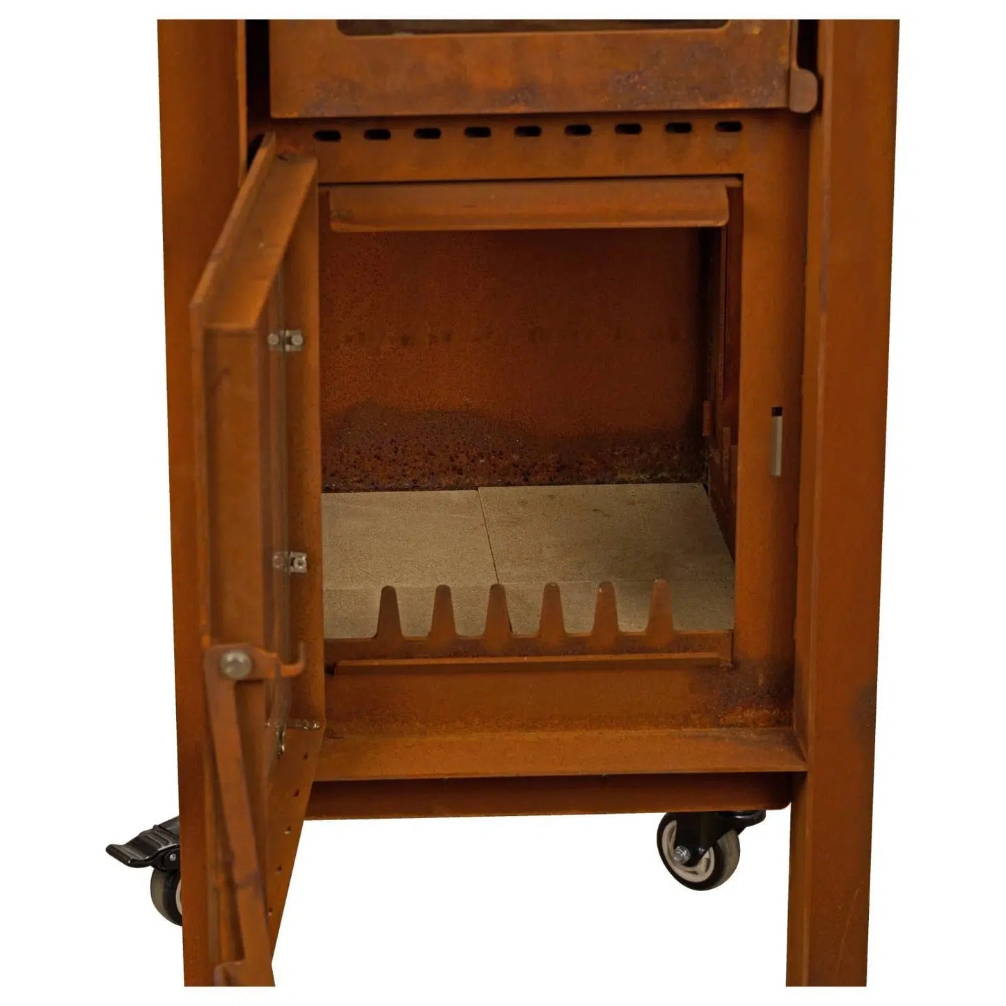 Ferro Corten Steel Wood Burning Rusty Pizza Oven