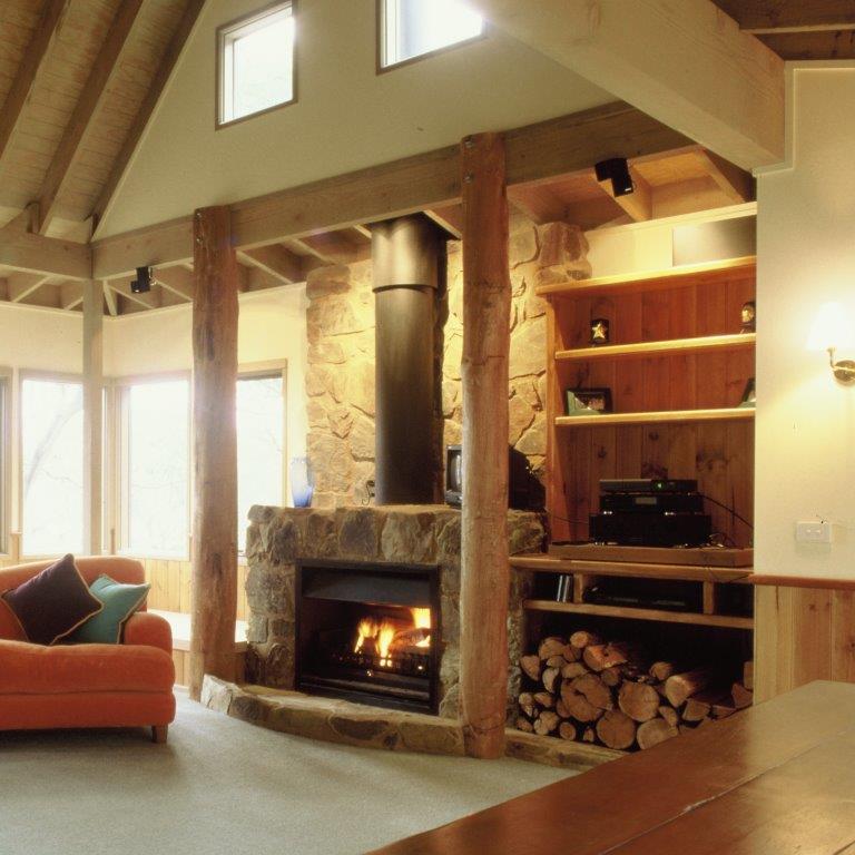 Firefox Open Wood Fireplace 3.5