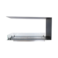 Foco Room Divider 1000 Triple Sided Ethanol Fireplace
