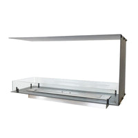 Foco Room Divider 1000 Triple Sided Ethanol Fireplace
