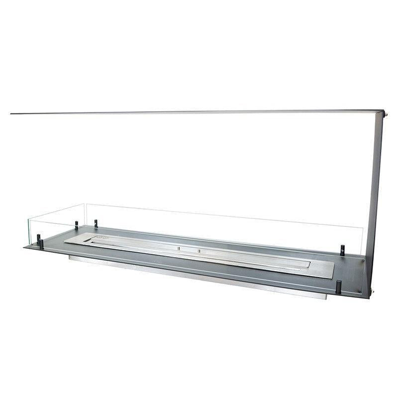 Foco Room Divider 1200 Triple Sided Ethanol Fireplace