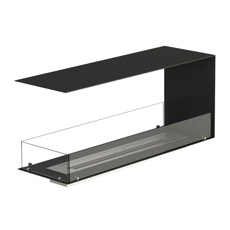 Foco Room Divider 1200 Triple Sided Ethanol Fireplace