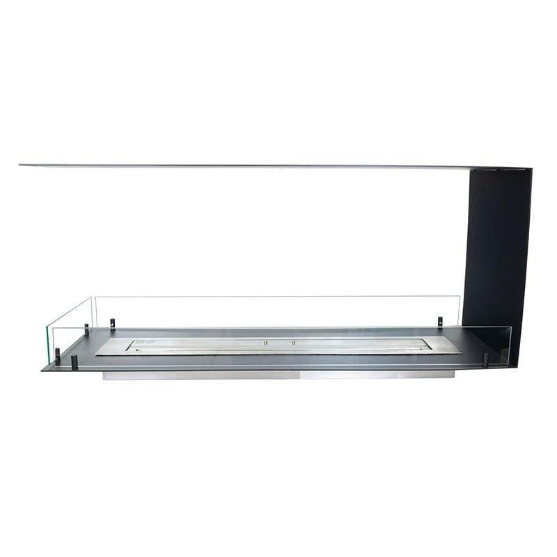 Foco Room Divider 1200 Triple Sided Ethanol Fireplace