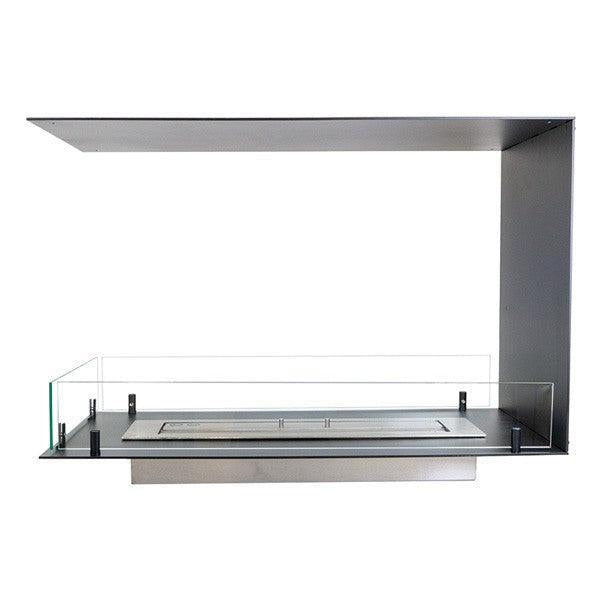 Foco Room Divider 800 Triple Sided Ethanol Fireplace