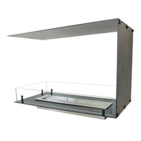 Foco Room Divider 800 Triple Sided Ethanol Fireplace