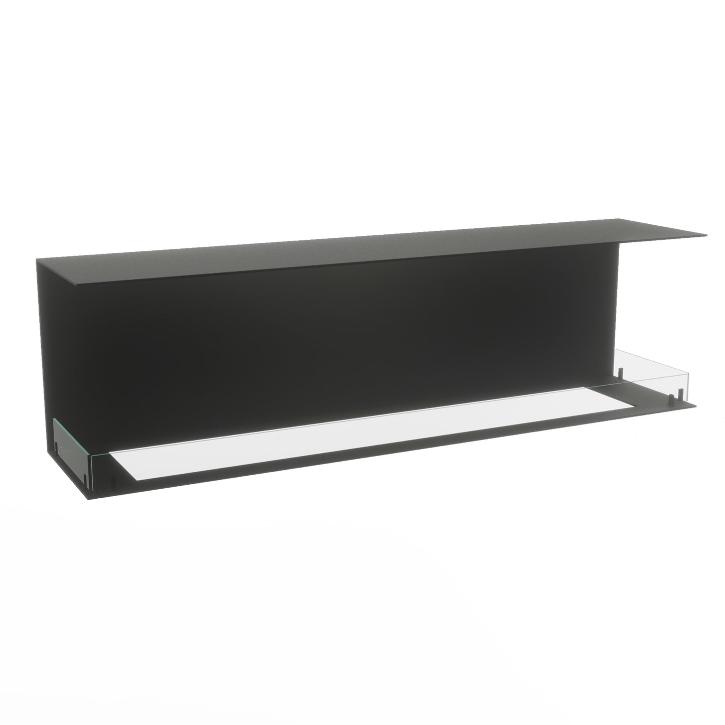 Foco Three 1800 Triple Sided Ethanol Fireplace (Made to Order)