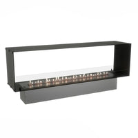 Foco Two 1800 Double Sided Ethanol Fireplace (Made to Order)